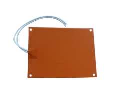 3M Adhesive Flexible Silicone 12V Heating Element CE/TUV Customize Shape and Size