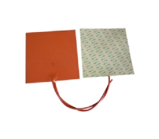 12v silicone rubber heater bed 300mm x 300mm With Adhesive