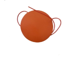 Round Silicone Heated Pad with Thermistor 100K