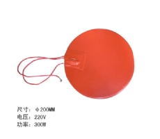 Silicone Rubber Round Heating Pad