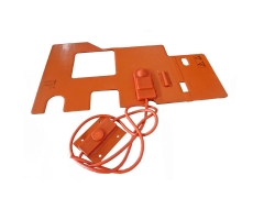 Custom Silicone Rubber Hot Pad 12V Manufacturer